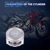 ECCPP Cylinder Piston Ring Gasket 2000-2006 for Honda Rancher 350 TRX350 Compatible fit for Cylinder Piston Gasket Top End Kit 13010-HN5-671