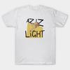 Men Black Print T-shirt Aziz, Light! No-Cut Transfer Paper Print Cotton Tshirt