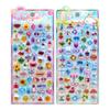 Cartoon Embossed PVC Sticker for Kid Wall Door Scrapbooking Journal Planner Phone Case Laptop Children Reward Sticker
