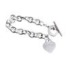 Tiffany & Co.. Return To Tiffany Herzanhänger Knebelverschluss Armband Damenarmband Silber 31406463