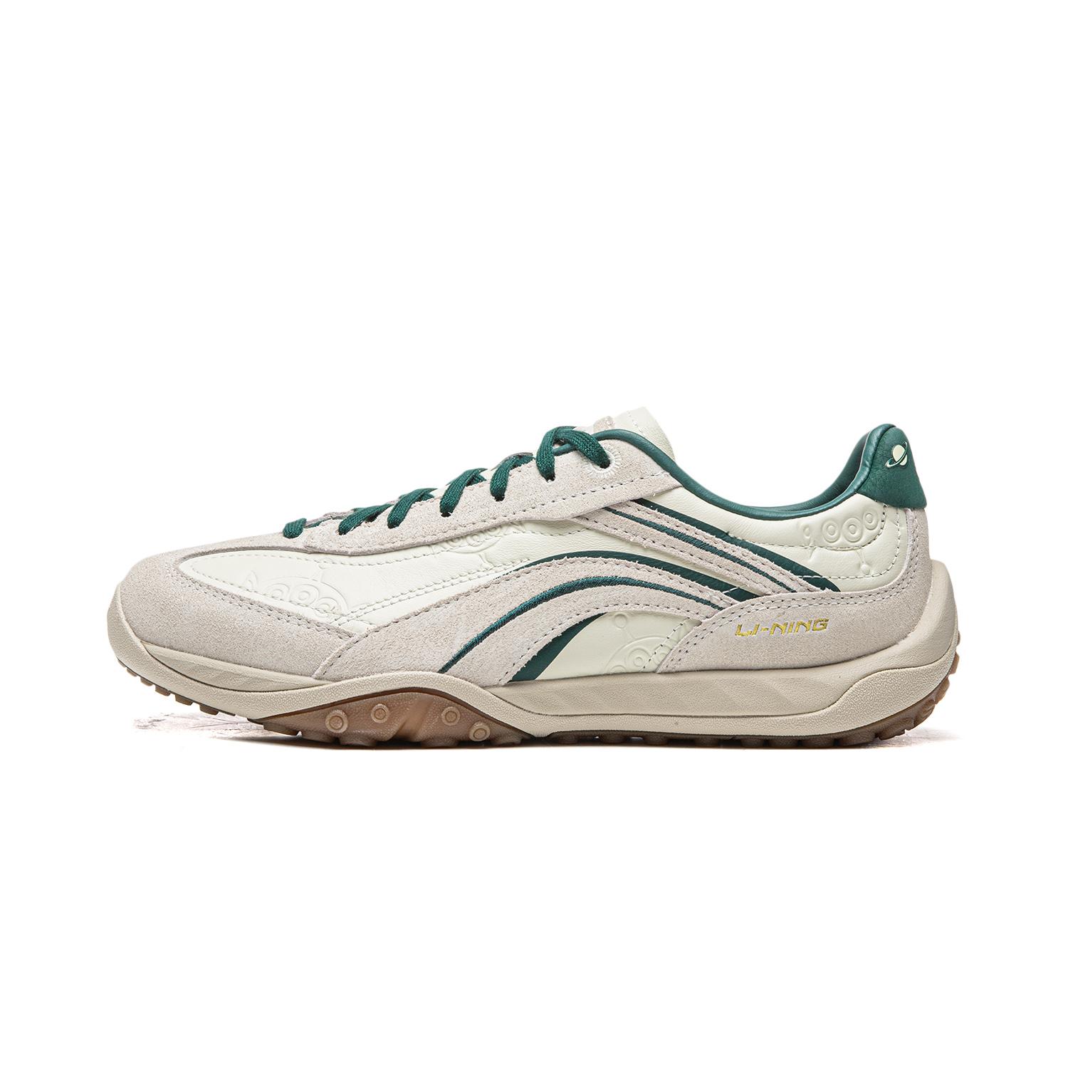 

Disney x Li Ning Xingliu Abrasion Resistant, Lightweight, Balanced Low top Casual Shoes Unisex White Green AGLV096-6 38