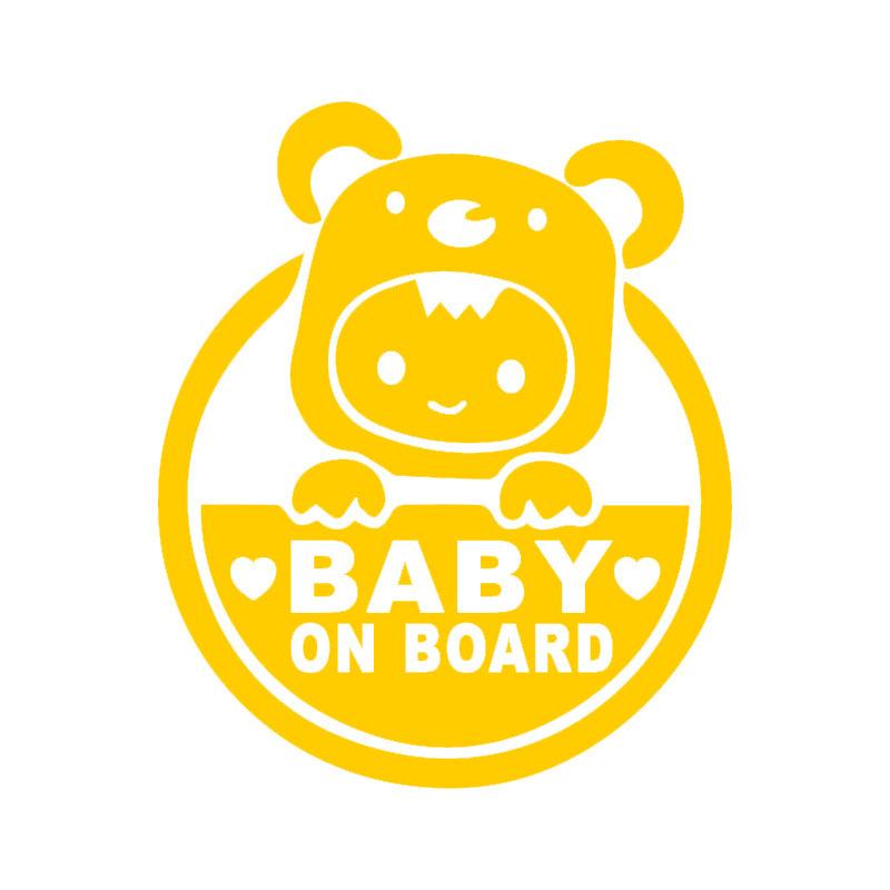 Baby on Board Car Stickers Laser Car Body Rear Window Bumper Decoration PVC Vinyl Film Decal Auto Tuning Accessories