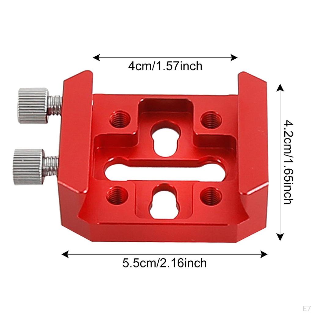 Dovetail Adapter for Telescope Mounting with Clamp And Bracket