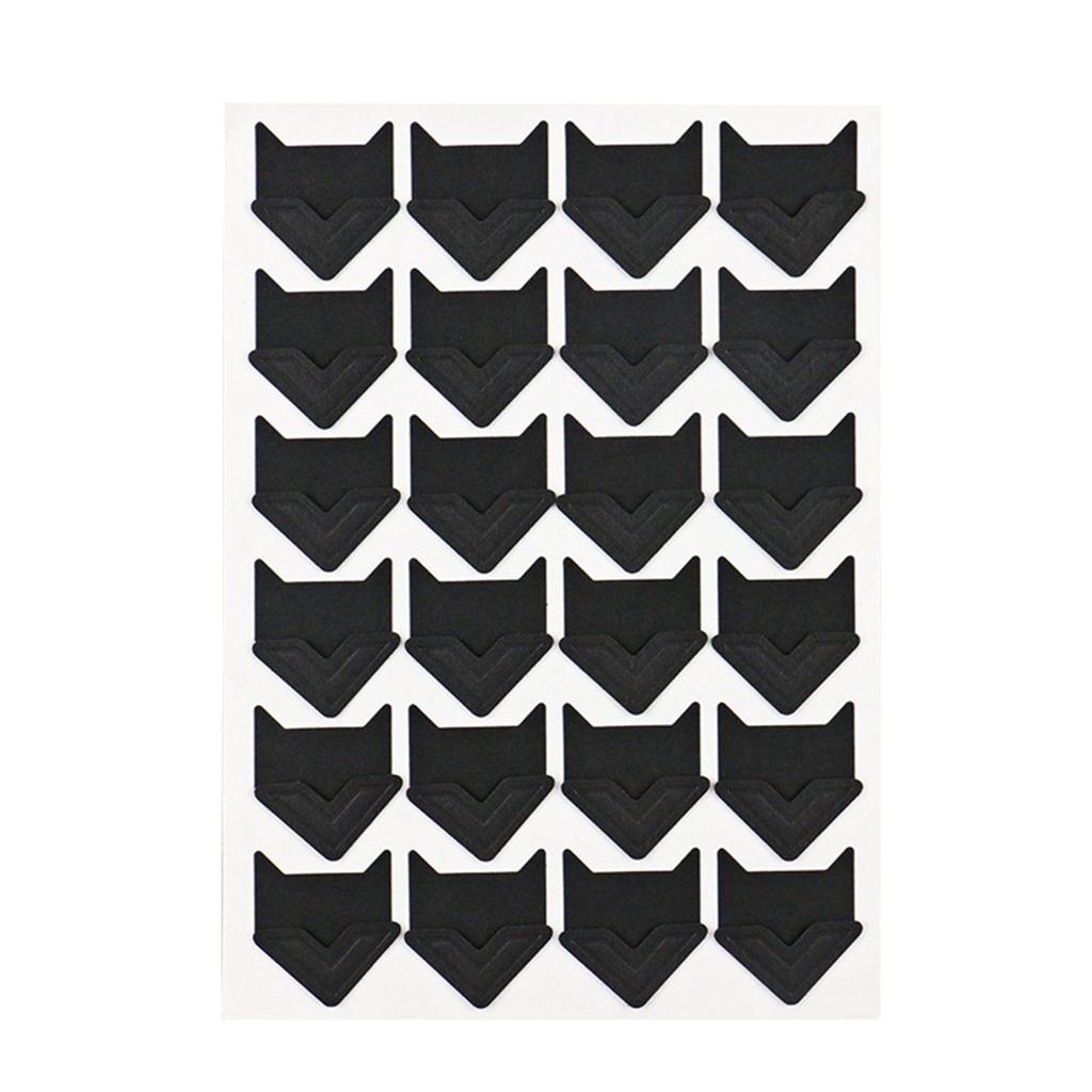 5 Stück selbstklebende Aufkleber für Fotoalben, dekorative Papieraufkleber, Bilderalbum-Eckaufkleber, Zubehör