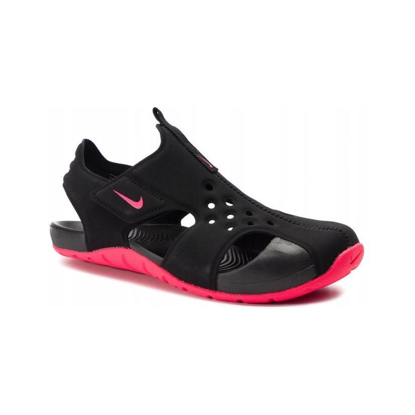 Nike Sunray Protect 2 Sandál Černá Růžová Děti Věk 3 7 Let 943826-003