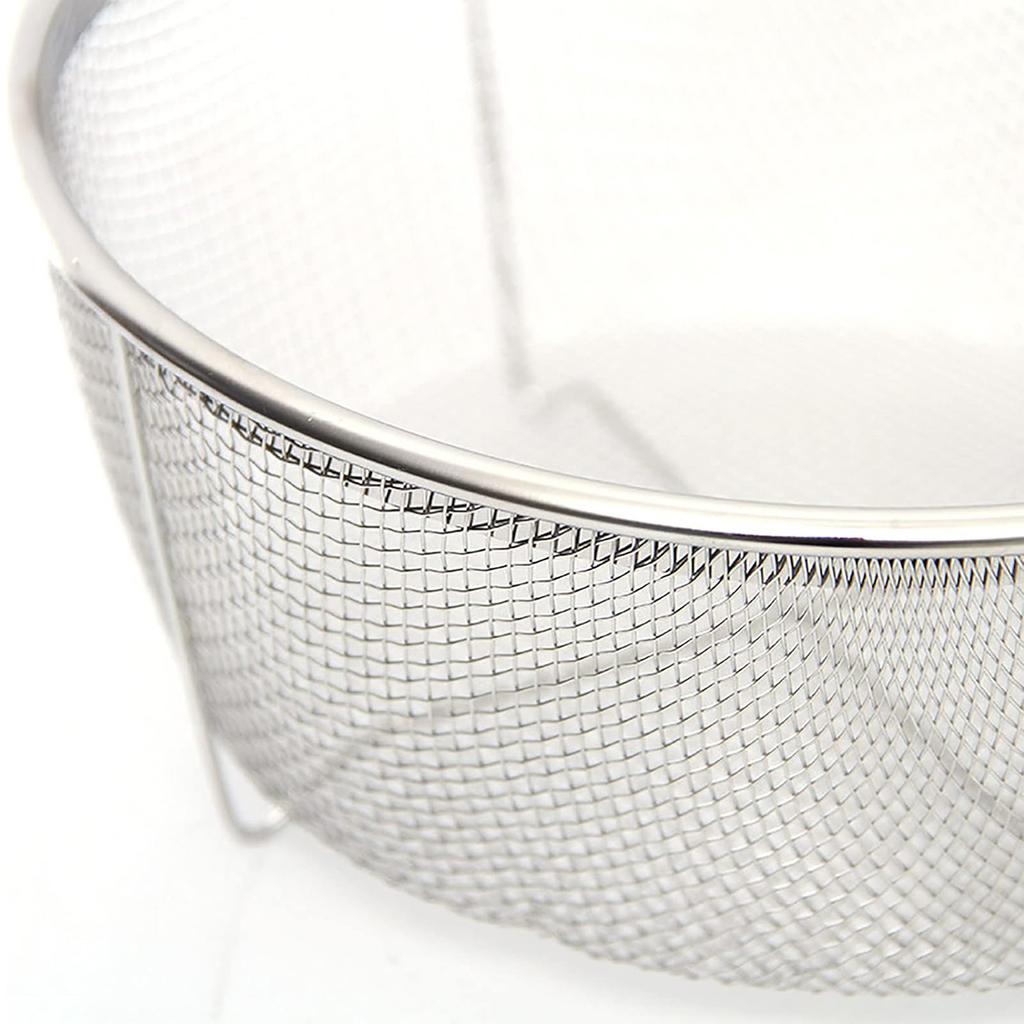 Filter Basket Frying Basket Cooking Tool Stainless Steel Material Round Basket Cooking Accessory Deep Fryer Strainers