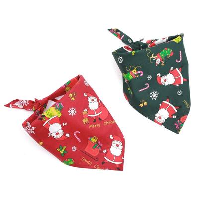 Baby Christmas Bibs Bandana Bibs Cartoon Newborn Babador Baby Feeding Towel Toddler Burp Cloths Baby Boy Girls Accessories