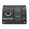 1 PCS Bilge Pump Control Switch Automatic Pump Marine Panel Switch 3-WAY Switch Panel For Bilge Pump