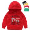 Feuerwehr Grafikdruck Bekleidung Jungen Mädchen Kinder Hoodies Pullover Kleidung Geschenke Kleinkind Cartoon Druck Hoodie Sweatshirt