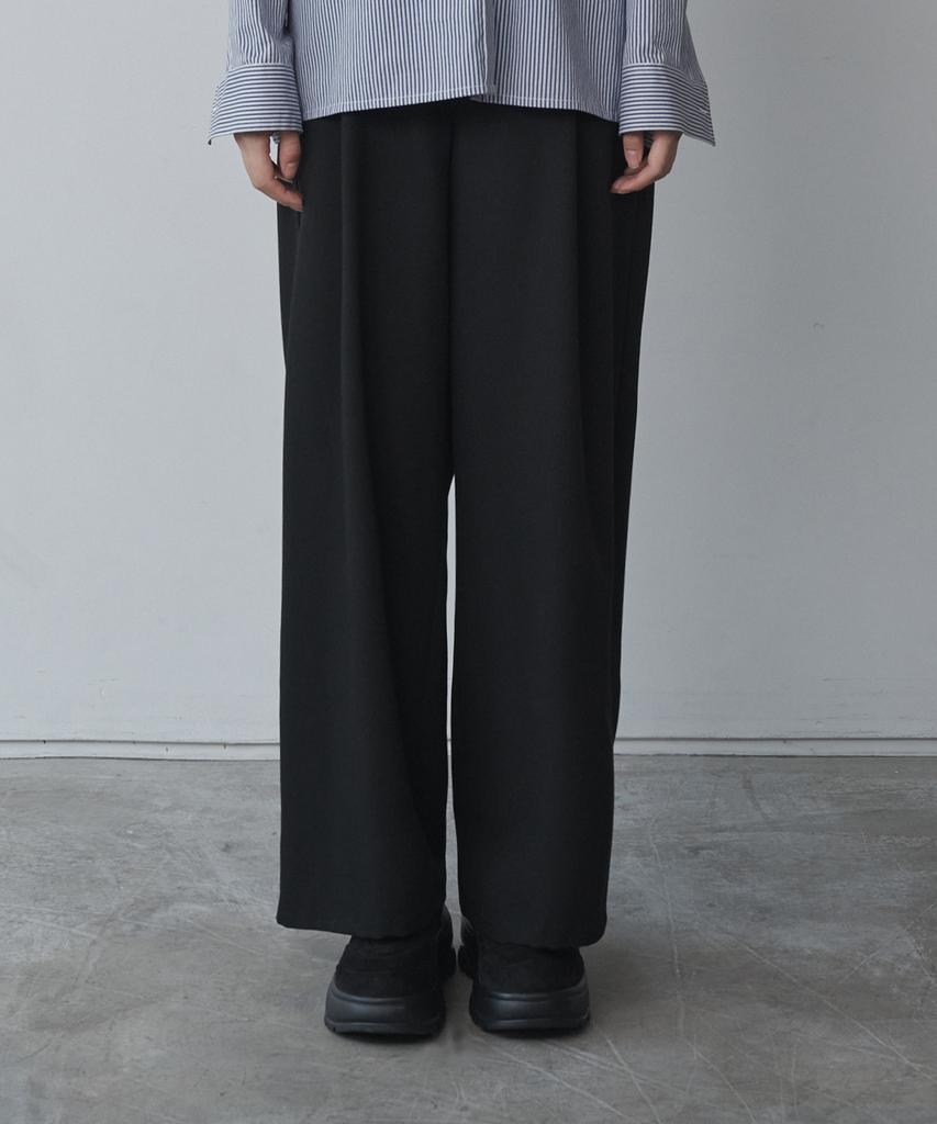 Solteuaenchokollis Wide Elastic Waist Slacks Black 4W241V002