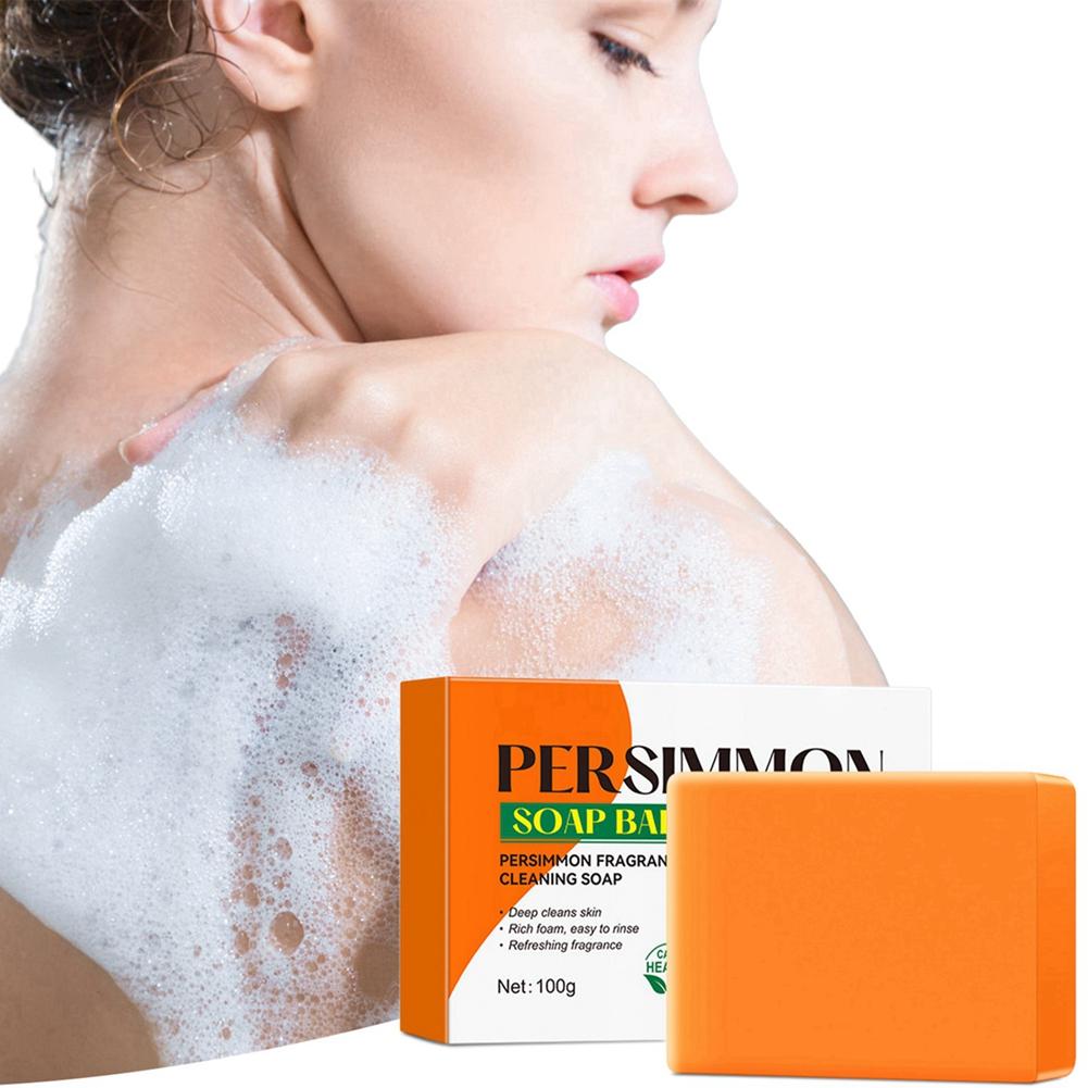 Persimmon Fragrance Cleaning Soap Nourishing Skin Soap
