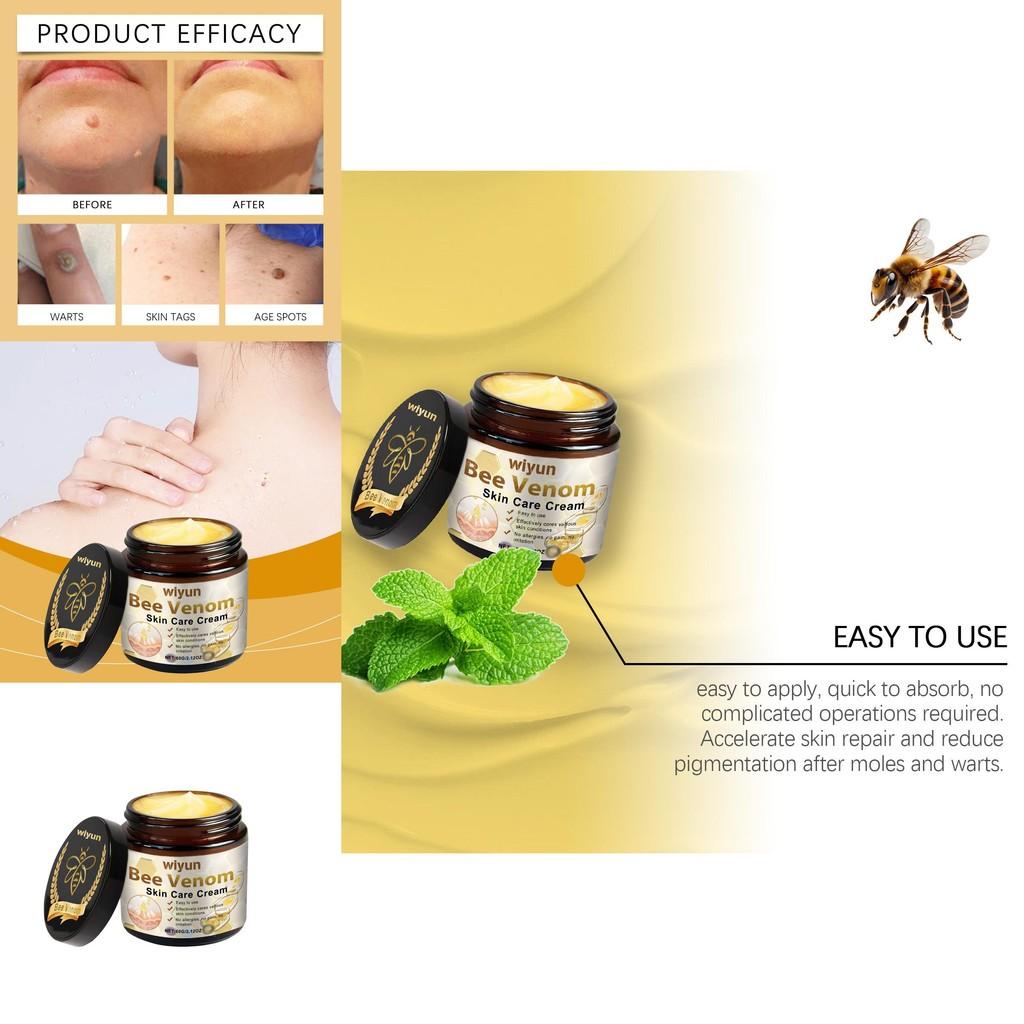 Wiyun Venom Bee Skin Care Cream Gentle Herbal Formula For Dark Spot Lightening 60g