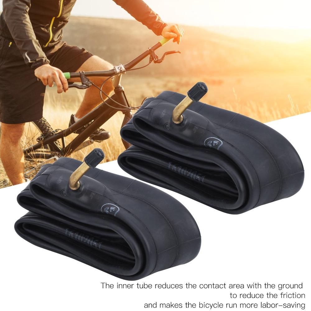 2 Stück 16x2.125 Schlauch mit gebogenem Ventil Fahrrad Ersatzschläuche Langlebige Fahrradreifen Schlauch Reifenreparatur