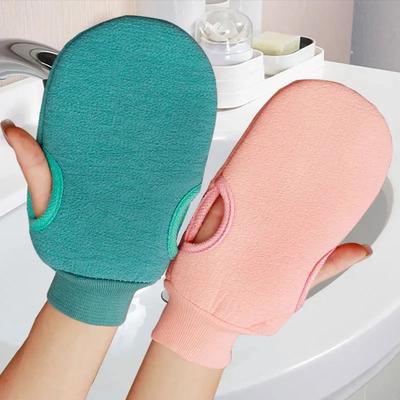 1 Peça Luva Esfoliante para Banho Esfoliação Limpeza Corporal Esfregar Luvas de Pele para Chuveiro Escova Corporal Toalha SPA Espuma Massagem Corporal