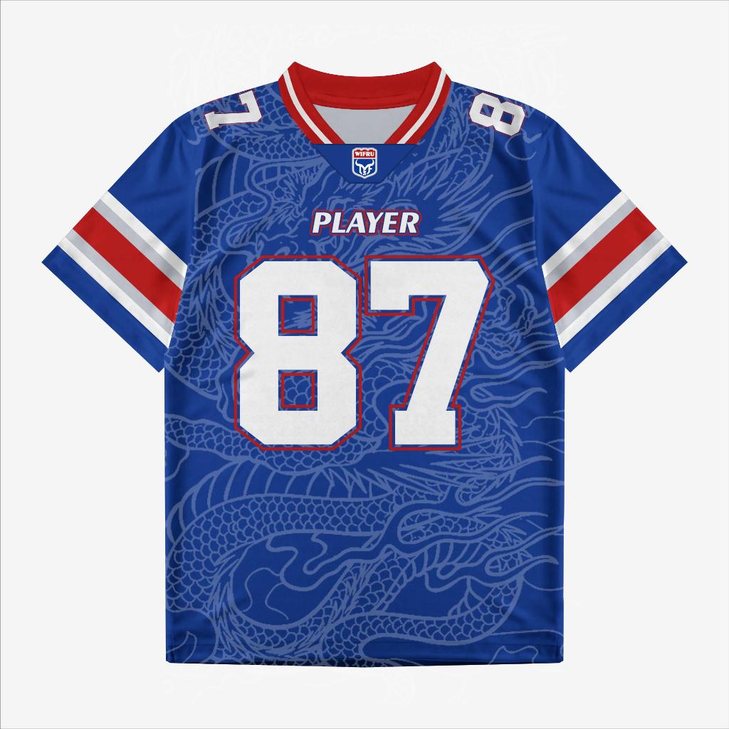 2025 New Comfort Rugby Jersey WIFRU Men's And Women's Summer Breathable Quick-drying Fitness T Shirt Customizable Nickname Tops