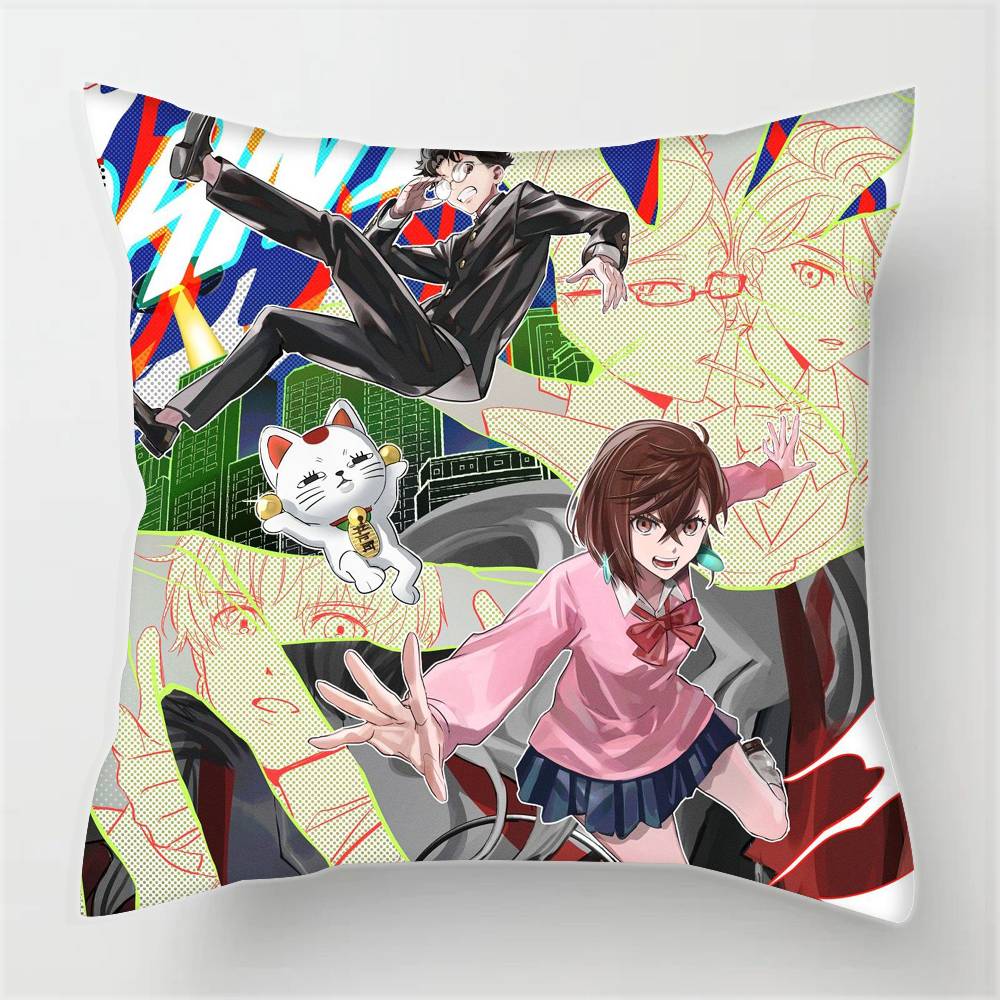 ANIME D-Dandadans CLASSIC  Pillowcases Cushion Covers Living Room Sofas Home Decor Gifts