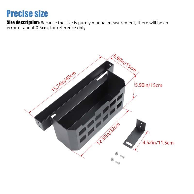 Car Tail Box Multifunctional Storage Box Organizer Metal Container For Jeep  Wrangler TJ JK JL Interior Stowing Tidying Accessories