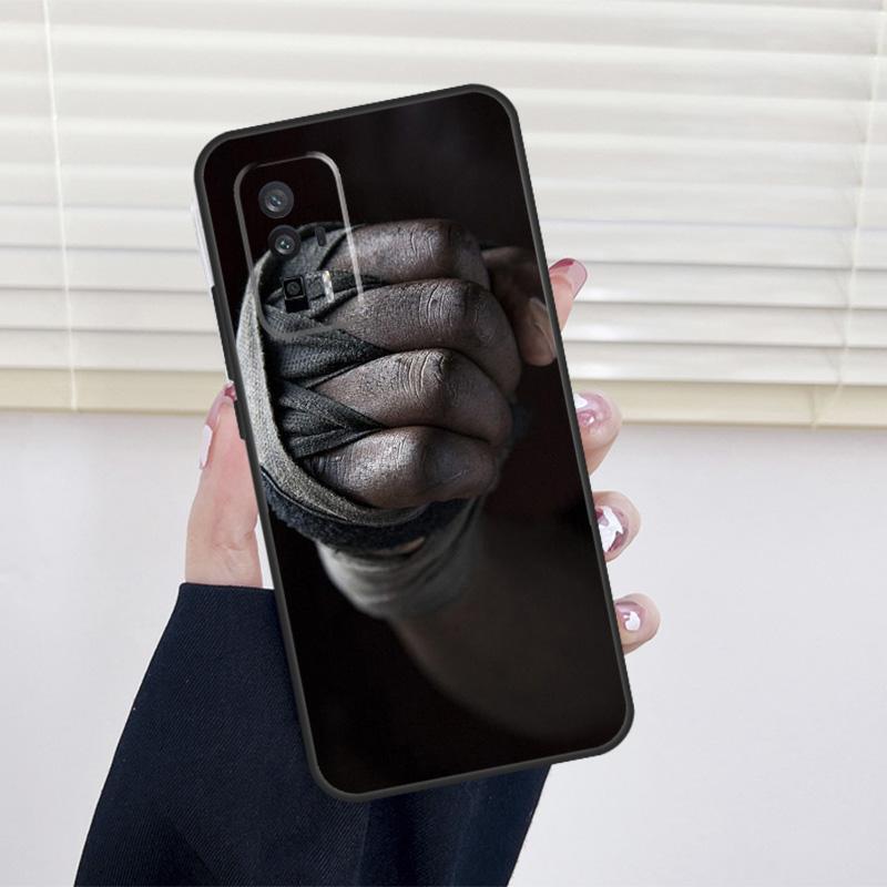 Muay Thai Kickboxing Fight Cover For Xiaomi 15 14 13 Ultra 11T 12T 13T 14T Pro POCO X7 Pro X3 X5 X6 M6 F5 F6 Pro Case