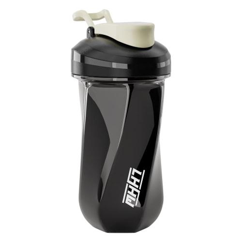 

LHHW Protein Shaker, Dishwasher Safe, BPA-Free, Made with Tritan, 500ml and 600ml Capacity (Bagel Black) - Gravity Vortex Shaker Bottle