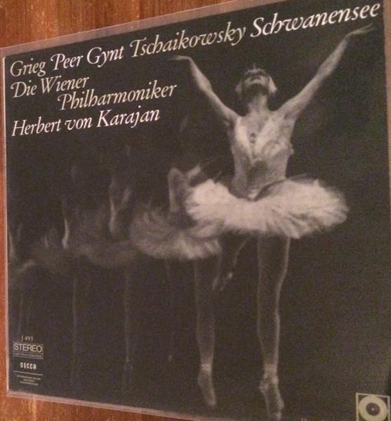 

Виниловая пластинка WIENER PHILHARMONIKER HERBERT VON Григ Пер Гюнт Чайковский Лебединое озеро SBD661B Decca Германия Классическая Б/у