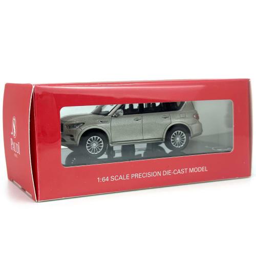 Paudi Model 1/64 Scale Infiniti 2020 QX80 Collection Finished Model In Gold