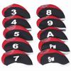 10pcs Neoprene Golf Club Head Covers Shockproof Golf Club Head Protector  Golfing Accessory