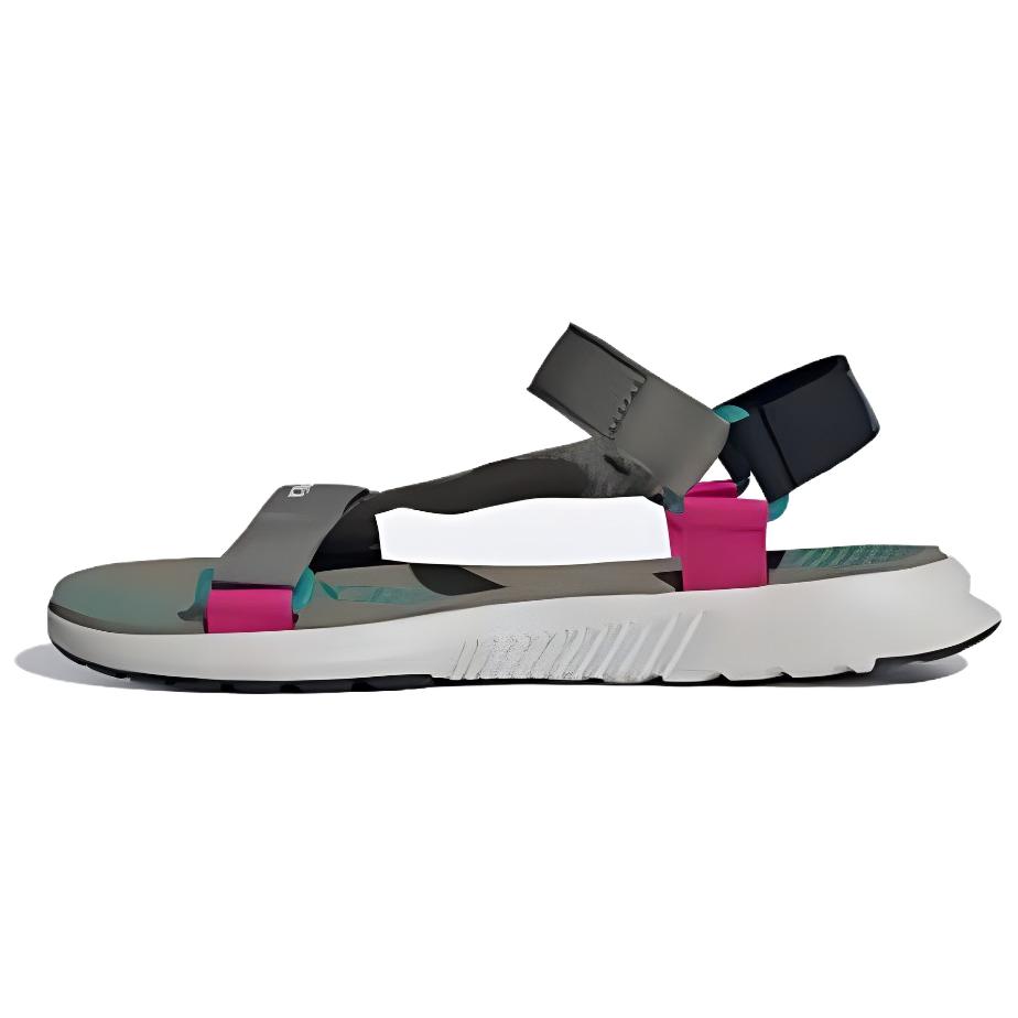 Adidas Terrex Hydroterra Light Comfortable Durable Beach Sandals Unisex Sandals Gray Black Purple IF3102