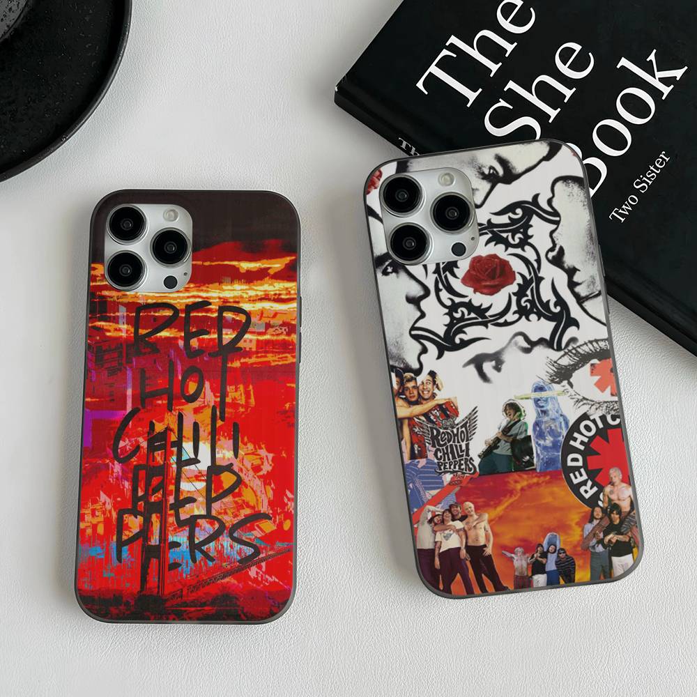 Red Hot Chili P-Peppers Band For IPhone 17 16 15 14 Plus 13 12 11 Pro Max With Shockproof Protective Phone Cover