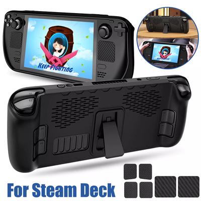 Θήκη Steam Deck Με Σταντ 7 Σε 1 Για Steam Deck Ανθεκτική στη Σκόνη Αντιολισθητική Θήκη TPU Αξεσουάρ Κονσόλας Παιχνιδιών