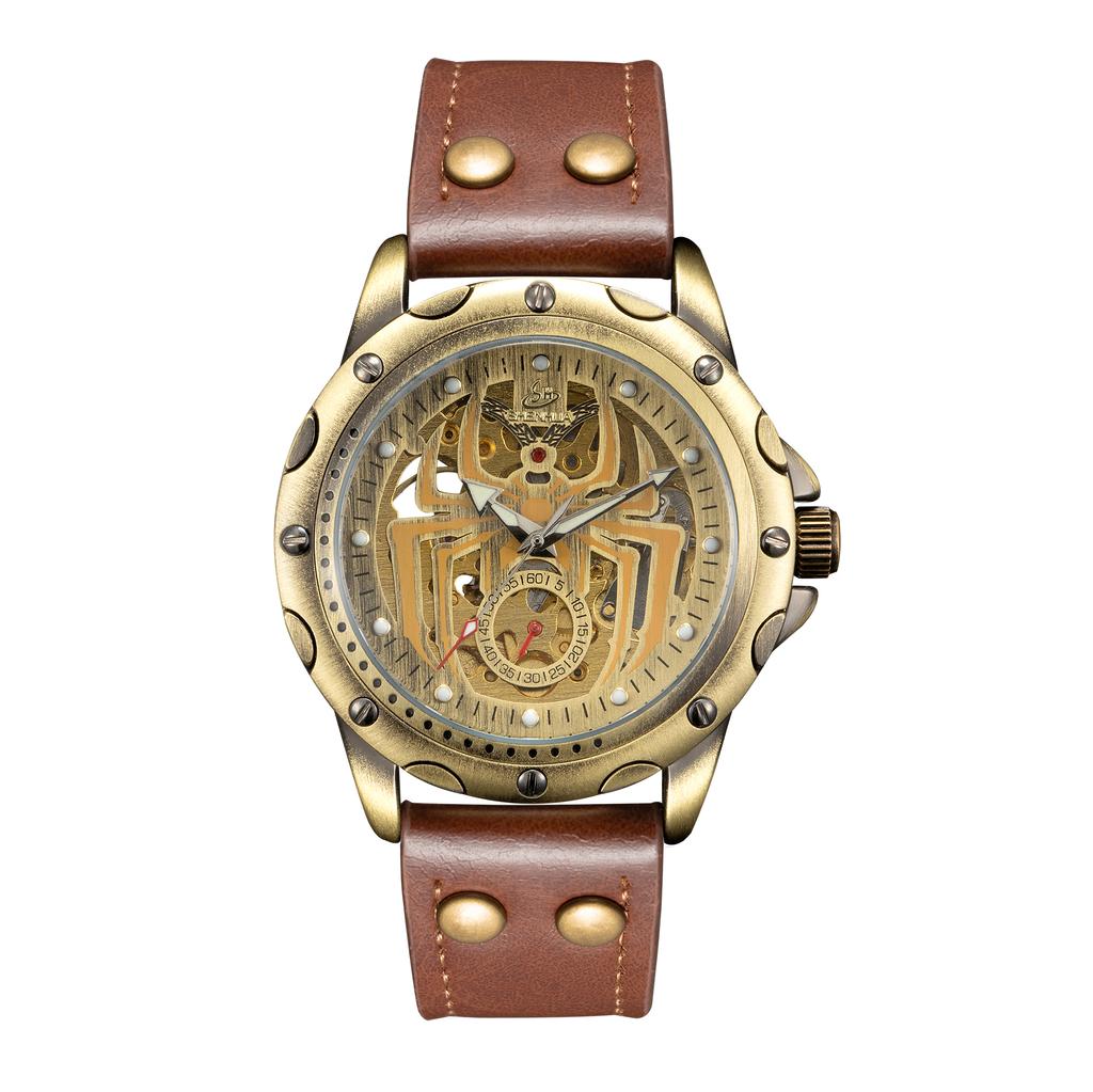 Módní pánské hodinky s dutým ciferníkem, luminiscenční, tourbillon, plně automatický mechanický strojek, mechanické hodinky, reloj automático