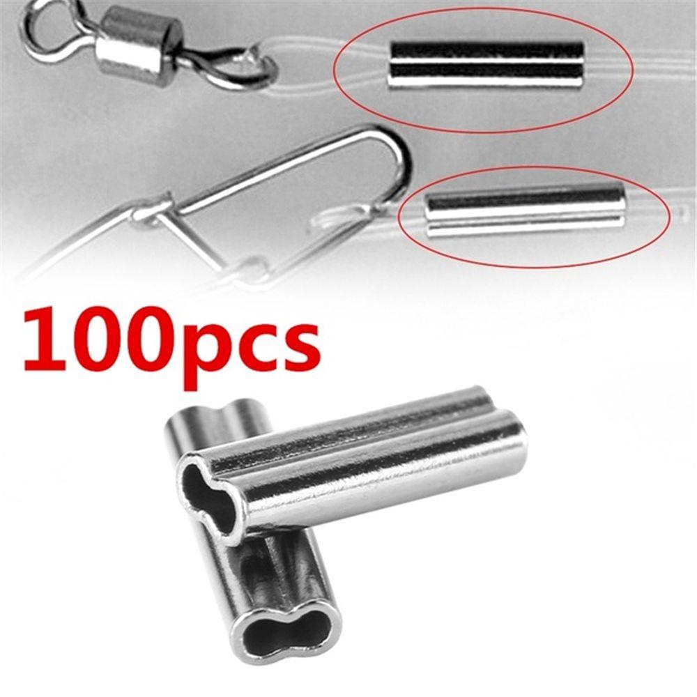 

Прочная труба Медная рыболовная проволока Обжимные рукава Леска Обжимные двойные трубки Рыболовные снасти