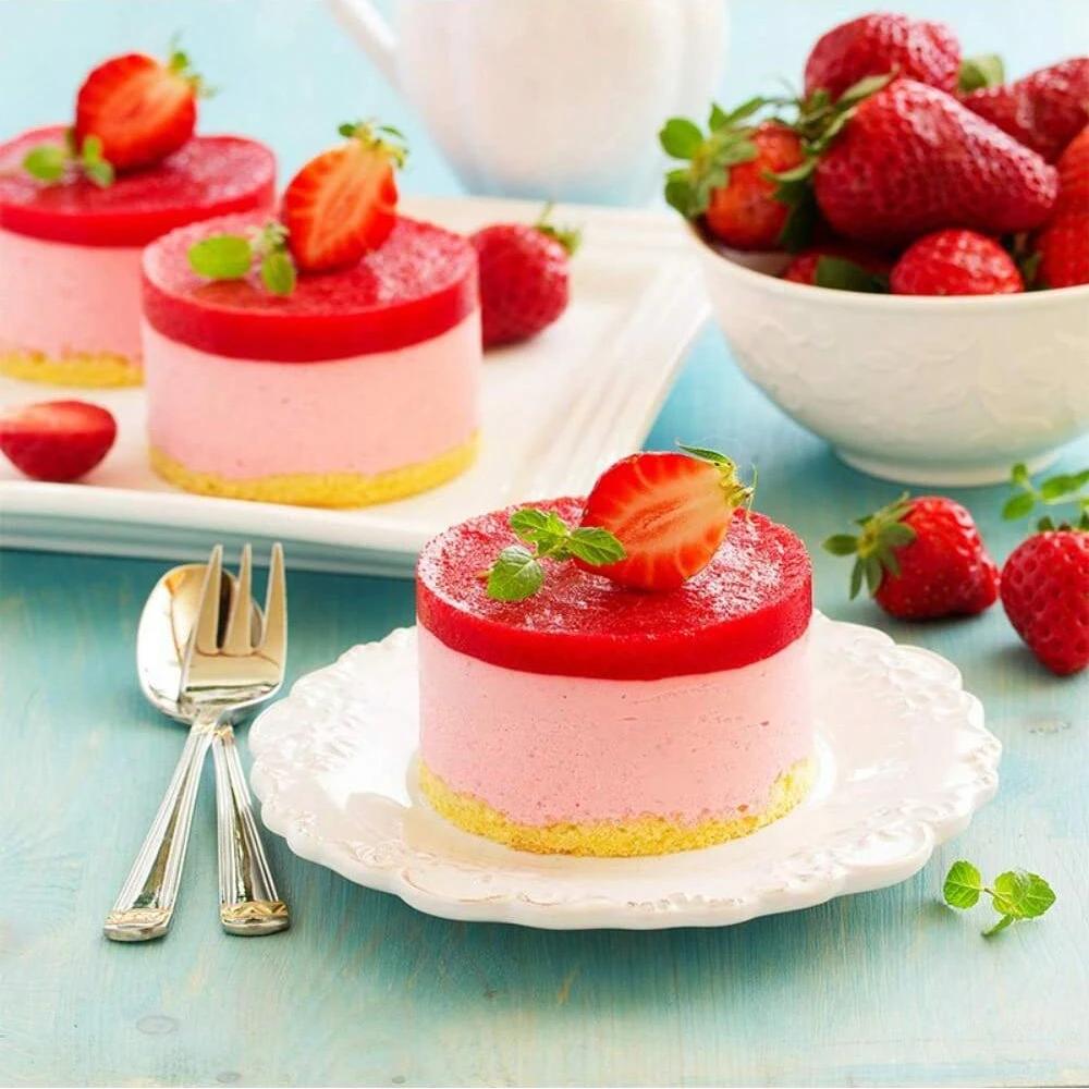 Silicone Cake Mold Cake Baking Pan for Pastry Molds Bakeware Cylinder Mold Silicone Mold for Pops Cake Mold Silicone Bakeware