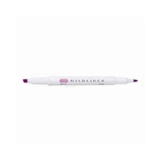 Zebra Mildliner Highlighter Pen Mauve Magenta 3-Pack Set WKT7-MMZ