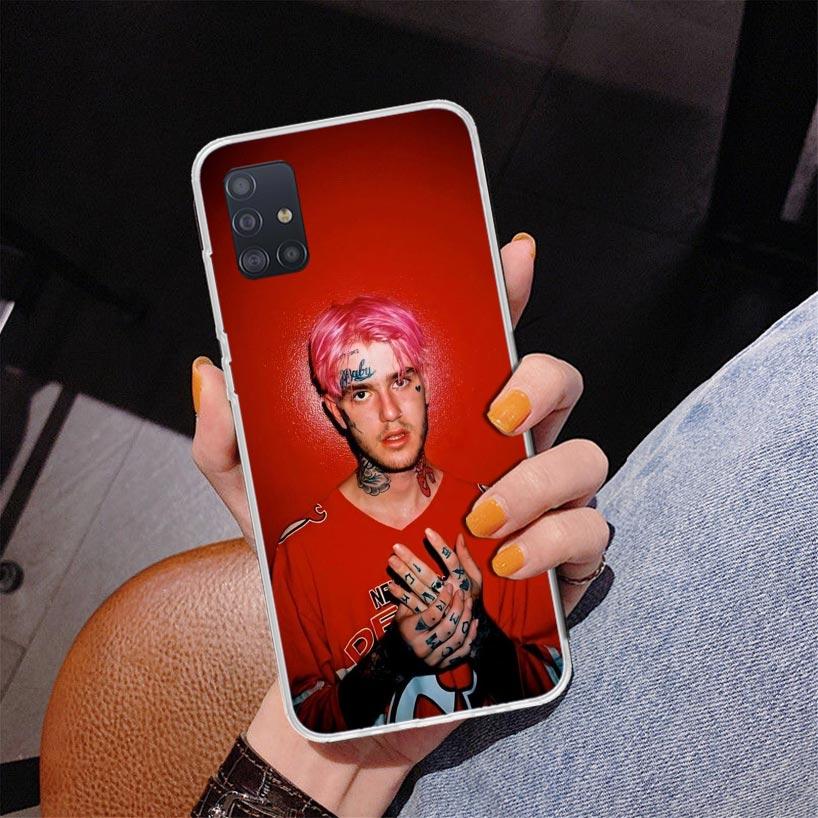 Lil Peep Singer Phone Case For Samsung Galaxy A52 A32 A22 A12 A51 A31 A50S A30S A20S A10S Note 20 Ultra 10 Plus S10 A72 A71 Gala