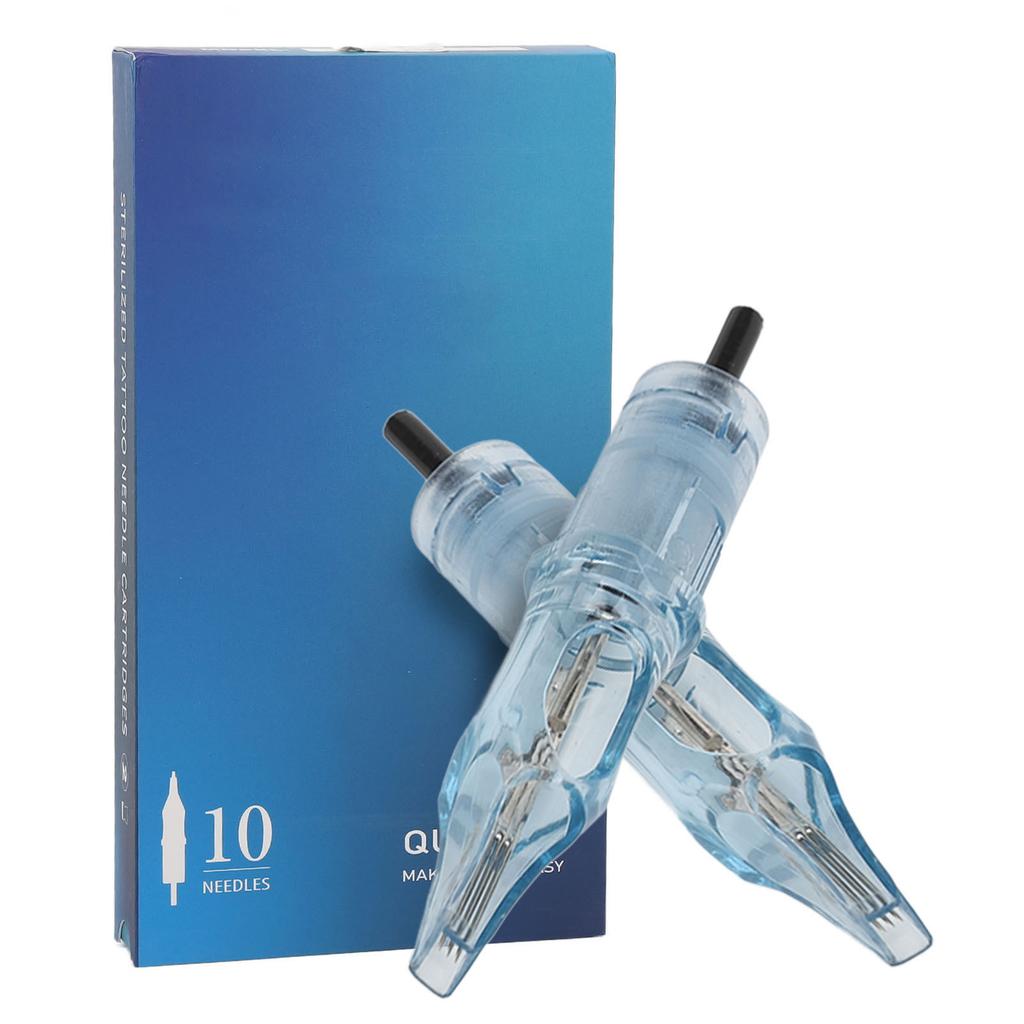 10pcs Tattoo Cartridge Needles Disposable Stainless Steel Tattoo Needles for 5mm Needle Stroke