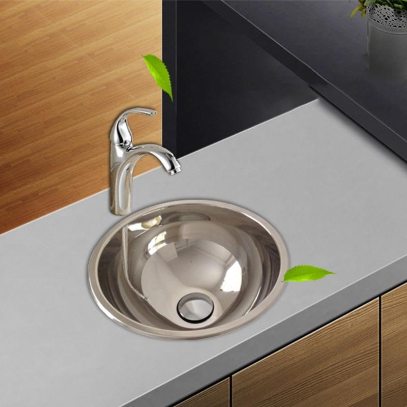 Practical Sturdy Stainless Steel Conical Basins Perfect for Balconies Room and Tight Areas Easy Installion Designs