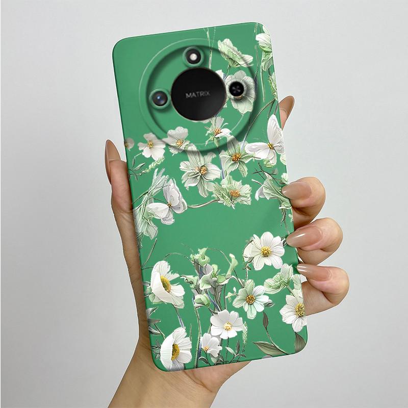 For Honor X9C Smart Phone Case X9cSmart Soft Silicone Funda Sweet Painted Fashion Cartoon Protective Capa Lovely Printing Cover