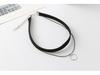 Korean Velvet Triangle Pendant Double Layer Choker Necklace for Women