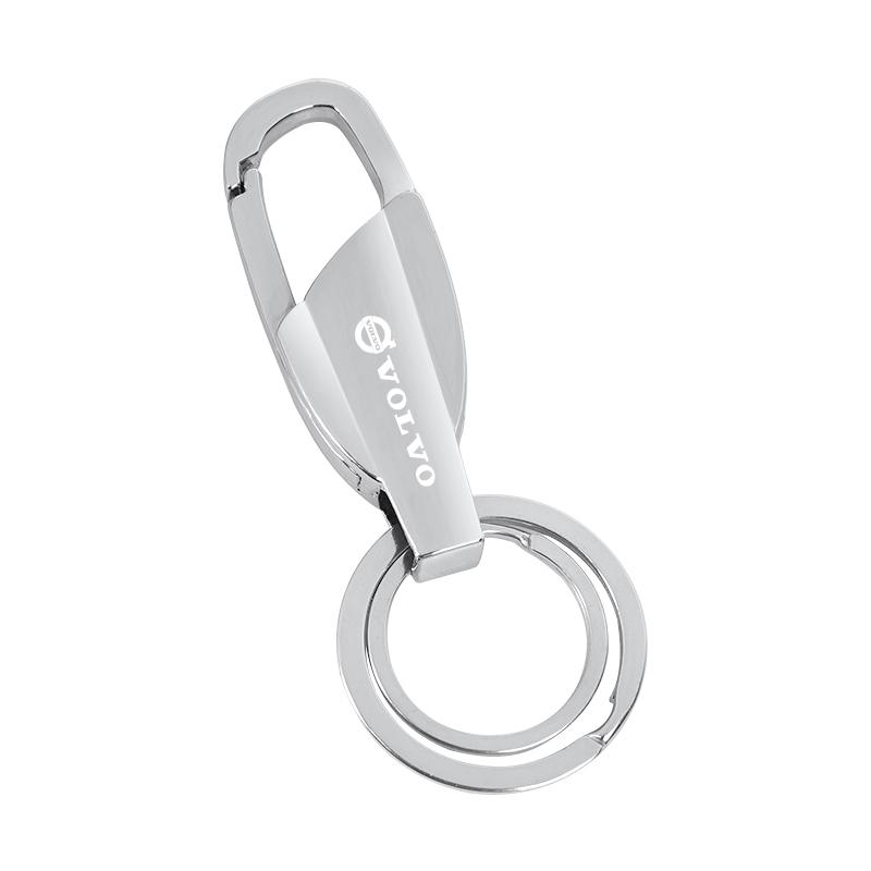 

Titantium Car Keychain Carabiner Hook Key Ring For Volvo V60 V40 XC90 S60 C30 XC60 V50 V70 Olestar T6 Car Key Holder Accessories