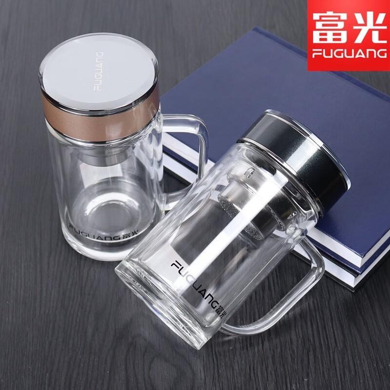 

Fuguang Double-Wall Portable Glass Tumbler