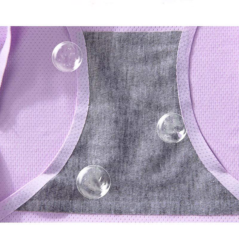 Damen-Slips für den Sommer, einfarbig, nahtlos, mittlere Taille, sexy, atmungsaktive Unterwäsche für Damen