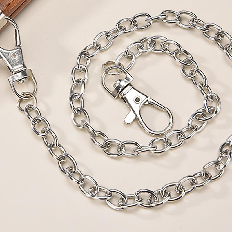 

Women S Belt Star Chain Belt Men S Air Eye Decoration Hollow Hip Hop Casual Pants Belt 105cm