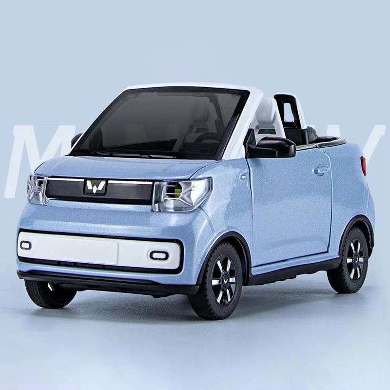 1:24 autíček WuLing MINI EV litý kovový model auta ze slitiny pro model autíčko autíčko v miniaturní měřítku dárek k narozeninám