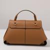 2025 New First-layer Cowhide Niche Design Women's Handbag Genuine Leather Cross-border Explosion Single Shoulder Oblique Span Bag