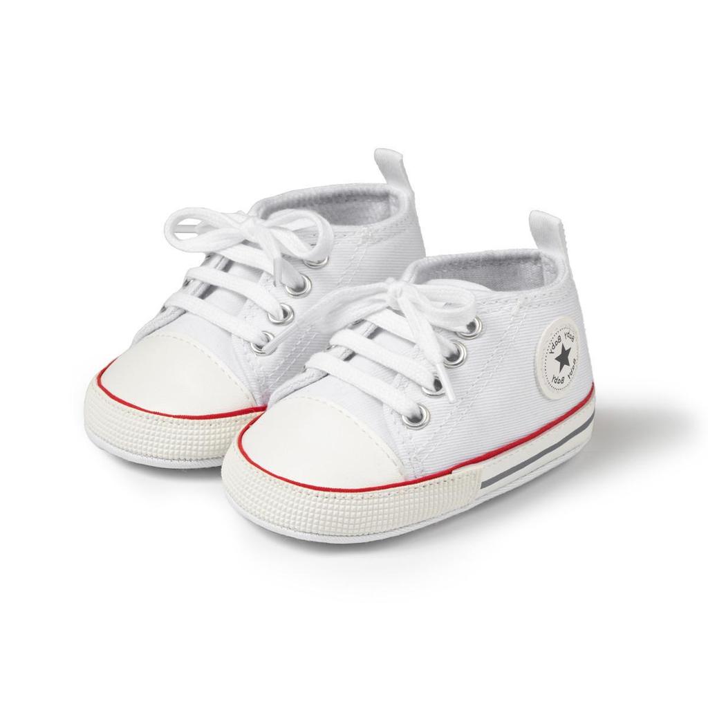 Hot-Selling Classic Canvas Baby Shoes: Soft Sole Toddler Walking Shoes