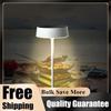 Solar Table Lamp Waterproof LED Desk Lamp Rechargeable Cordless Table Lamp Portable Night Light for Garden Terrace Camping