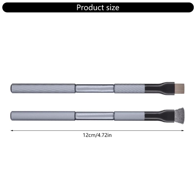 Zinnlot Reinigungsbürste Für Telefon Motherboard Pad Reparatur Metallborsten Und Ergonomisches Griffdesign