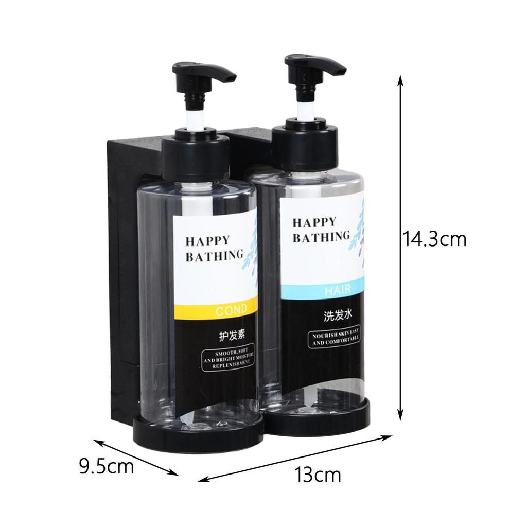 Soap Dispenser Multipurpose Portable Shampoo Dispenser Refillable Pump Bottle for Bathroom Washroom Farmhouse Hotel Fittings