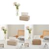 Modern Minimalist Tissue Box With Geometric Pattern For Living Room And Office Decor