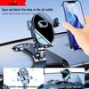 2025 Anti-Shake Car Phone Mount - Center Console Dashboard Clip & Navigation Stand